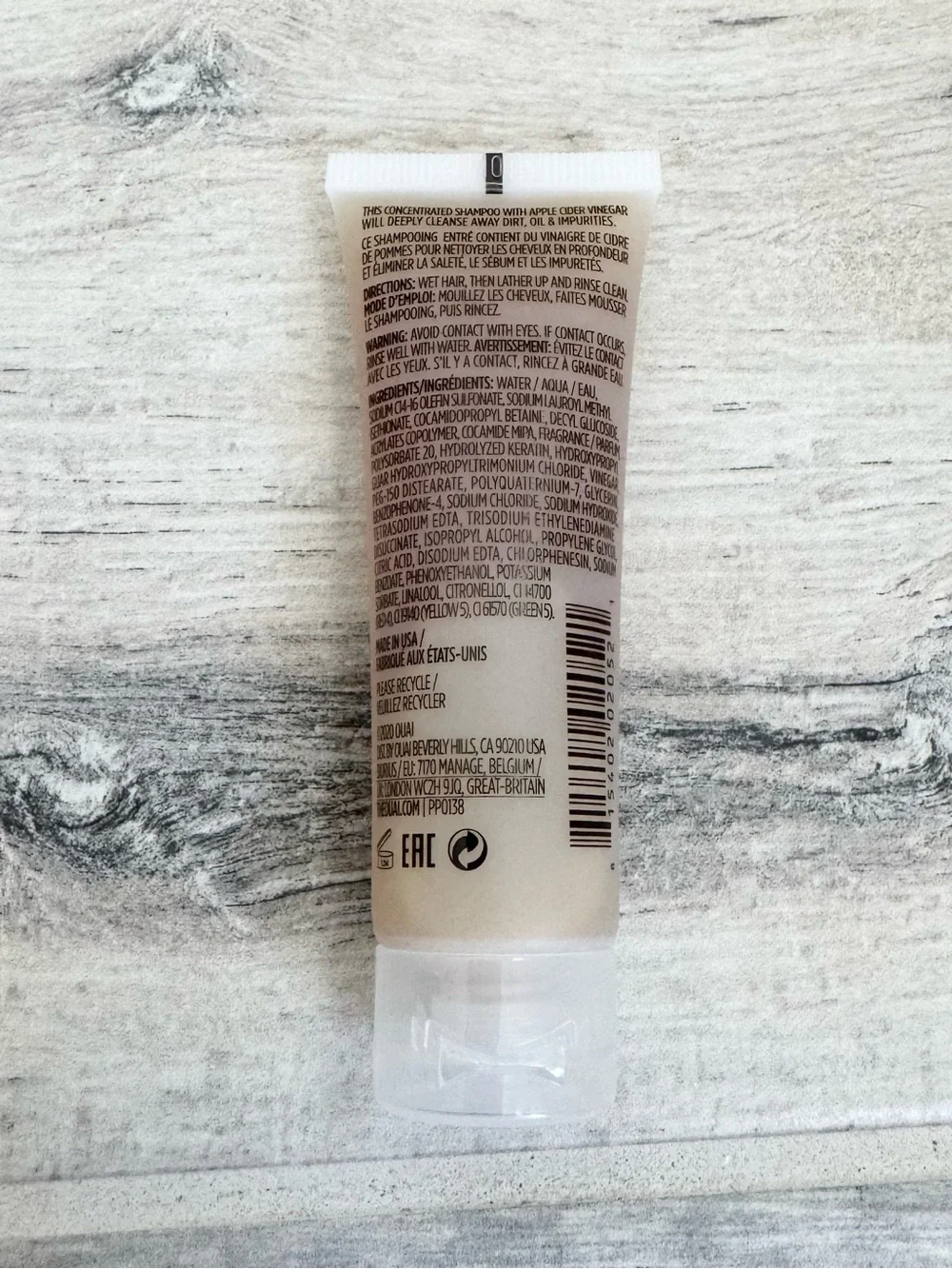 OUAI Mini Detox Shampoo